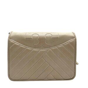 Tory Burch Ivory Leather Alexa Combo Crossbody